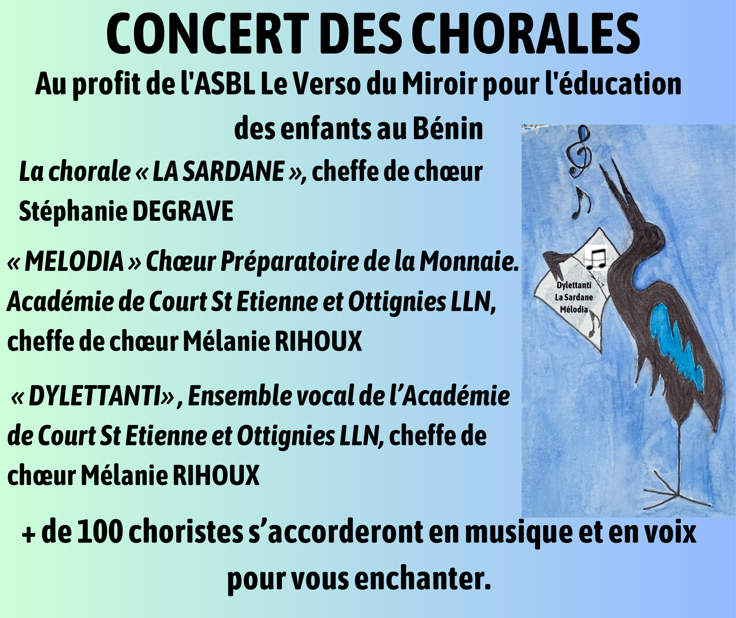 Concert des chorales